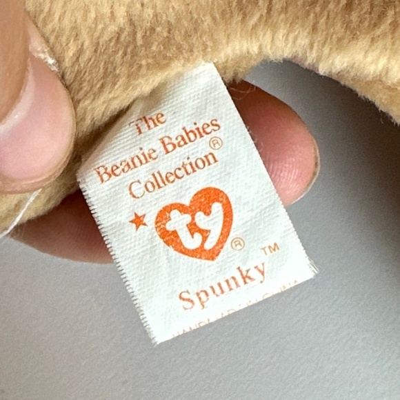 TY Beanie Babies 1997 Spunky the Dog - Picture 4 of 5